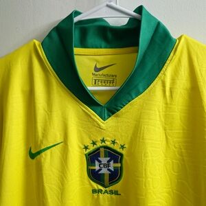 Brazil Copa America 2024 Jersey Yellow Vini Jra Home Jersey Brazil
